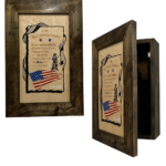 Bellewood Designs 2nd Amendment Hidden Gun Cabinet