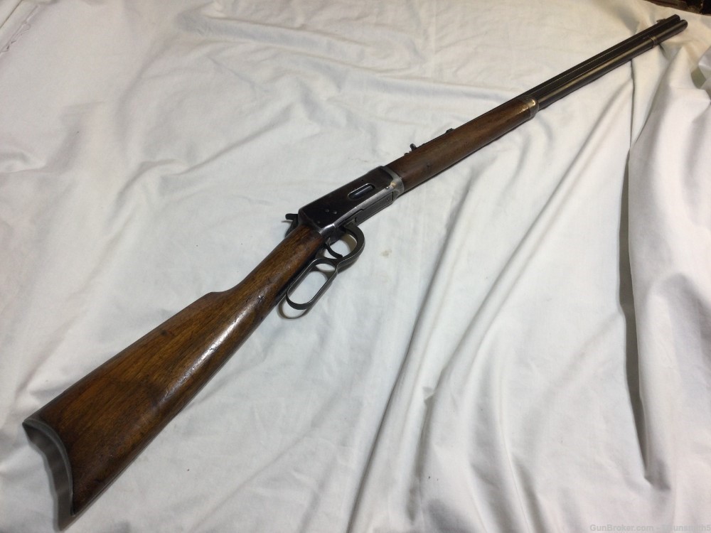 1910 WINCHESTER MODEL 1894 LEVER ACTION RIFLE in .25-35 Cal.