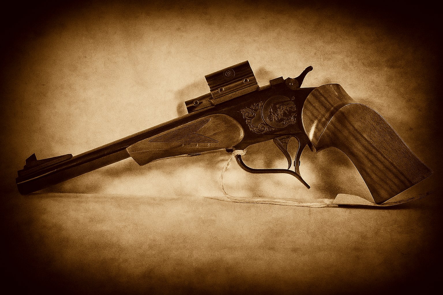 Thompson Center Contender single-shot pistol – interchangeable barrel hunting handgun